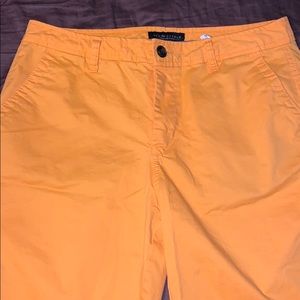 Orange shorts from Aeropostale